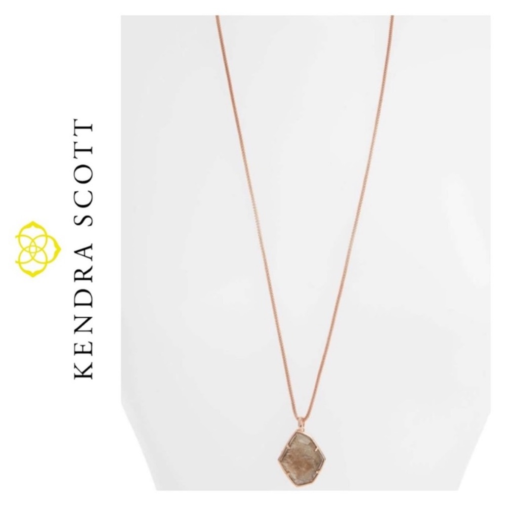 NWT Kendra Scott Kalani Rose Gold Necklace
